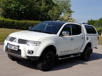 USED 2012 12 MITSUBISHI L200 2.5 DI-D 4X4 BARBARIAN LB DCB 1d 175 BHP SAT NAV+CANOPY ** NO VAT ** NO VAT
