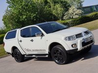 USED 2012 12 MITSUBISHI L200 2.5 DI-D 4X4 BARBARIAN LB DCB 1d 175 BHP SAT NAV+CANOPY ** NO VAT ** NO VAT