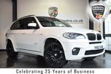 USED 2012 62 BMW X5 3.0 XDRIVE30D M SPORT 5DR AUTO 241 BHP full service history *NO ADMIN FEES* FINISHED IN STUNNING ALPINE WHITE WITH FULL BLACK LEATHER INTERIOR + FULL SERVICE HISTORY + SATELLITE NAVIGATION + BLUETOOTH + XENON LIGHTS + REAR-VIEW CAMERA WITH TOP VIEW + HEATED COMFORT SEATS WITH MEMORY + 7 SEATS + CRUISE CONTROL + AUTO AIR CON + DAB RADIO + VOICE CONTROL + LIGHT PACKAGE + RAIN SENSORS + PARKING SENSORS + 20" ALLOY WHEELS