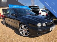 USED 2005 55 JAGUAR X-TYPE 2.5 V6 SPORT 5d AUTO 195 BHP Heated Black Leather Seats
