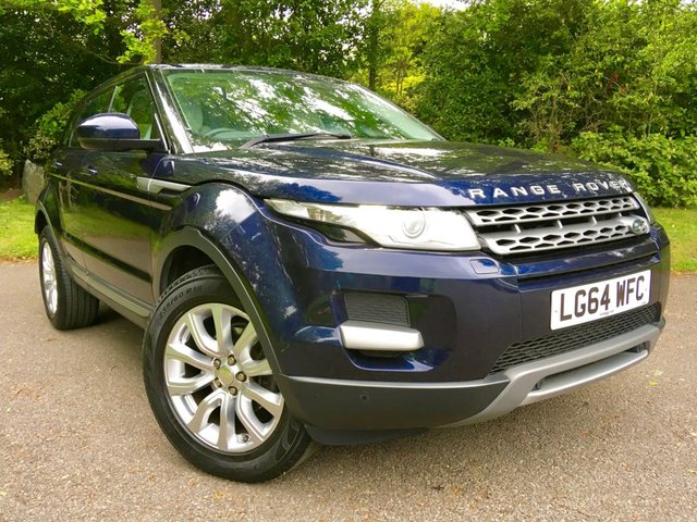 2014 64 Land Rover Range Rover Evoque 2.2 SD4 PURE TECH 5d 190 BHP''ONLY 26,600 MILES WITH FULL SERVICE HISTORY