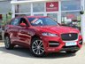 USED 2017 66 JAGUAR F-PACE 2.0 R-SPORT 5d 178 BHP STUNNING, 1 OWNER, ONLY £140 ROAD TAX PER YEAR, 19" Sports Alloys, JAGUAR F-PACE, 2.0 R-SPORT, 180 BHP AUTO. Finished in fiery ITALIAN RACING RED METALIC with contrasting Full HEATED LEATHER. This handsome SUV is both fun to drive and practical. Features include Sat Nav, DAB, CRUISE CONTROL, Climate Leather Seats Electric Boot and much more.