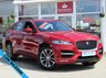 USED 2017 66 JAGUAR F-PACE 2.0 R-SPORT 5d 178 BHP STUNNING, 1 OWNER, ONLY &pound;140 ROAD TAX PER YEAR, 19" Sports Alloys, JAGUAR F-PACE, 2.0 R-SPORT, 180 BHP AUTO. Finished in fiery ITALIAN RACING RED METALIC with contrasting Full HEATED LEATHER. This handsome SUV is both fun to drive and practical. Features include Sat Nav, DAB, CRUISE CONTROL, Climate Leather Seats Electric Boot and much more.