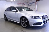 USED 2011 61 AUDI A4 2.0 AVANT TDI S LINE DPF 5d 141 BHP FULL SLINE LEATHER SEATS+IMMACULATE
