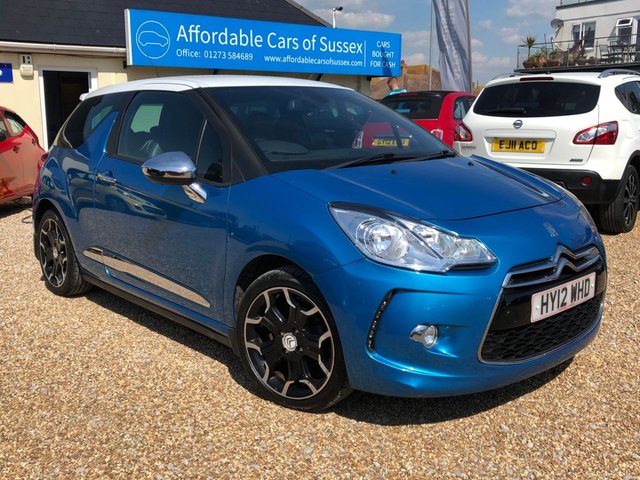 2012 12 Citroen DS3 1.6 E-HDI AIRDREAM DSPORT PLUS 3d 111 BHP