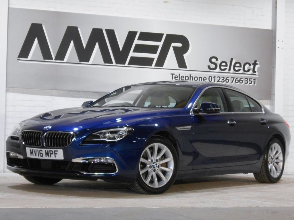 USED 2016 16 BMW 6 SERIES 3.0 640I SE GRAN COUPE 4d AUTO 316 BHP FROM &pound;391.55 PER MONTH - NO DEPOSIT