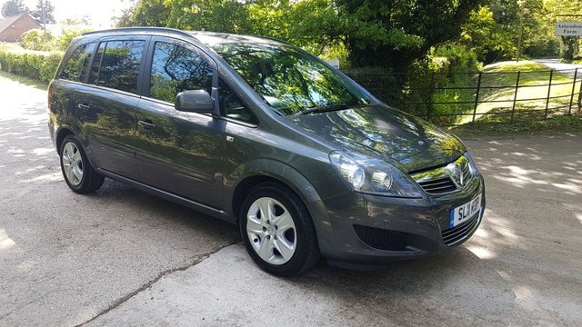 2011 11 Vauxhall Zafira 1.6 EXCLUSIV 5d 113 BHP