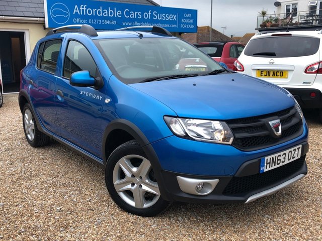 2013 63 Dacia Sandero 0.9 STEPWAY AMBIANCE TCE 5d 90 BHP