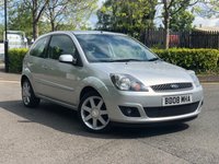 USED 2008 08 FORD FIESTA 1.4L ZETEC BLUE 3d 80 BHP 