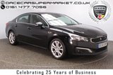 USED 2015 65 PEUGEOT 508 2.0 BLUE HDI ALLURE 4DR 150 BHP 1 OWNER SAT NAV PARKING SENSOR FULL SERVICE HISTORY + £20 12 MONTHS ROAD TAX + HALF LEATHER SEATS + SATELLITE NAVIGATION + REVERSE CAMERA + PARKING SENSOR + BLUETOOTH + CRUISE CONTROL + MULTI FUNCTION WHEEL + RADIO/CD + ELECTRIC WINDOWS + DAB RADIO + ELECTRIC MIRRORS + 18 INCH ALLOY WHEELS