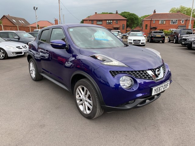 2017 67 Nissan Juke 1.6 N-CONNECTA XTRONIC 5d 117 BHP