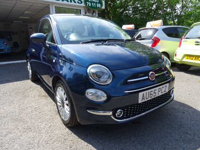 2015 65 Fiat 500 0.9 TWINAIR LOUNGE 3d 105 BHP