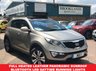 USED 2013 62 KIA SPORTAGE 1.7 CRDI 3 5 Door Sirius Silver Metallic Black Leather 114 BHP Superb Sportage CRDi 3 Full Heated Leather Panoramic Sunroof Bluetooth LED DRL