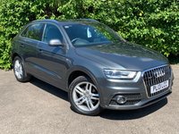 USED 2013 13 AUDI Q3 2.0 TDI QUATTRO S LINE 5d AUTO 175 BHP ONLY 17000 MILES STUNNING COLOUR & CONDITION