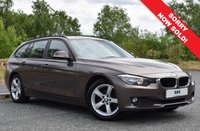 USED 2013 63 BMW 3 SERIES 2.0 318D SE TOURING 5d 141 BHP 1 OWNER! FULL BMW SERVICE HISTORY! DAB RADIO! BRONZE!
