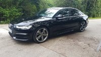 USED 2015 AUDI A6 3.0 TDI QUATTRO BLACK EDITION 4d AUTO 315 BHP ZERO DEPOSIT FINANCE AVAILABLE