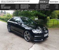 USED 2015 AUDI A6 3.0 TDI QUATTRO BLACK EDITION 4d AUTO 315 BHP ZERO DEPOSIT FINANCE AVAILABLE