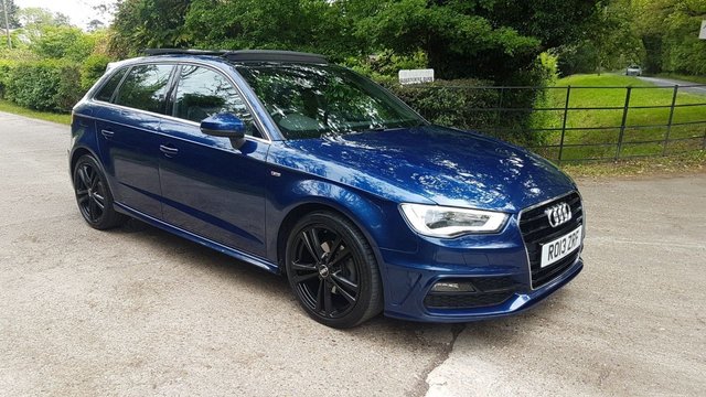 2013 13 Audi A3 1.6 TDI S LINE 5d AUTO 104 BHP