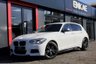 USED 2013 63 BMW 1 SERIES 3.0 M135I 5d 316 BHP M PERFORMANCE*HARMAN KARDON SOUND SYSTEM**SAT NAV*RED LEATHER HEATED SEATS*FOLDING MIRRORS*PRO SAT NAV*PRIVACY GLASS*