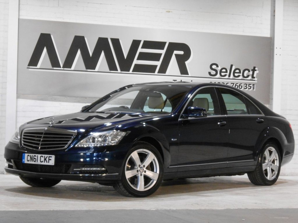 USED 2011 61 MERCEDES-BENZ S CLASS 3.0 S350 BLUETEC 4d AUTO 258 BHP FROM &pound;305.02 PER MONTH - NO DEPOSIT