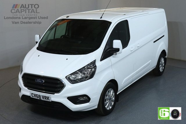 2018 68 FORD TRANSIT CUSTOM 2.0 300 LIMITED L2 H1 LWB AUTO 129 BHP FWD AIR CON EURO 6