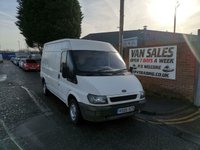 USED 2005 05 FORD TRANSIT 2.0TDCi ( 100PS ) 2004.75MY 280 MWB**FULL MOT** FORD TRANSIT MANUAL DIESEL WHITE VAN MWB