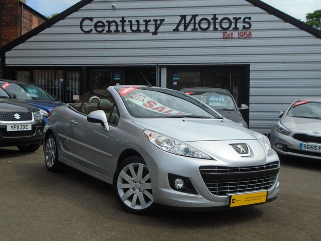 2013 63 Peugeot 207 1.6 CC ALLURE 2d FULL BLACK LEATHER