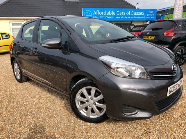 2012 62 Toyota Yaris 1.3 VVT-I TR 5d AUTO 98 BHP