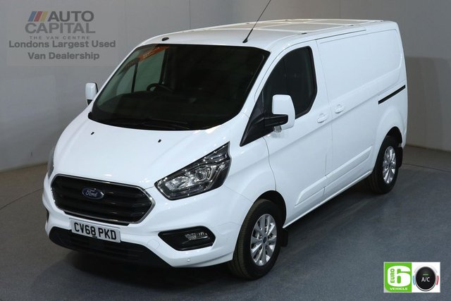2018 68 FORD TRANSIT CUSTOM 2.0 300 LIMITED L1 H1 SWB LOW ROOF 129 BHP AUTO AIR CON EURO 6