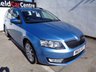 USED 2015 15 SKODA OCTAVIA 2.0 ELEGANCE TDI CR 5 door 148 BHP blue £179 A MONTH MEDIA SYSTEM SATELLITE NAVIGATION CLIMATE CONTROL PARKING SENSORS PARKING SENSORS