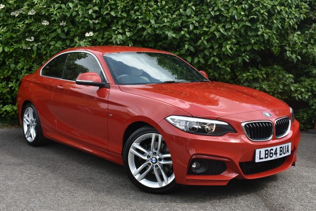 2015 64 BMW 2 Series 2.0 220D M SPORT 2d 188 BHP 18â€S LEATHER