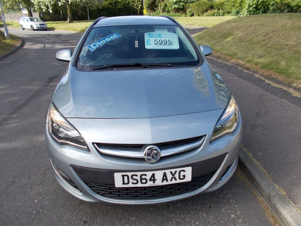 2014 64 Vauxhall Astra 2 0 Cdti 16v Sri Sports Tourer Estate Auto In Silver