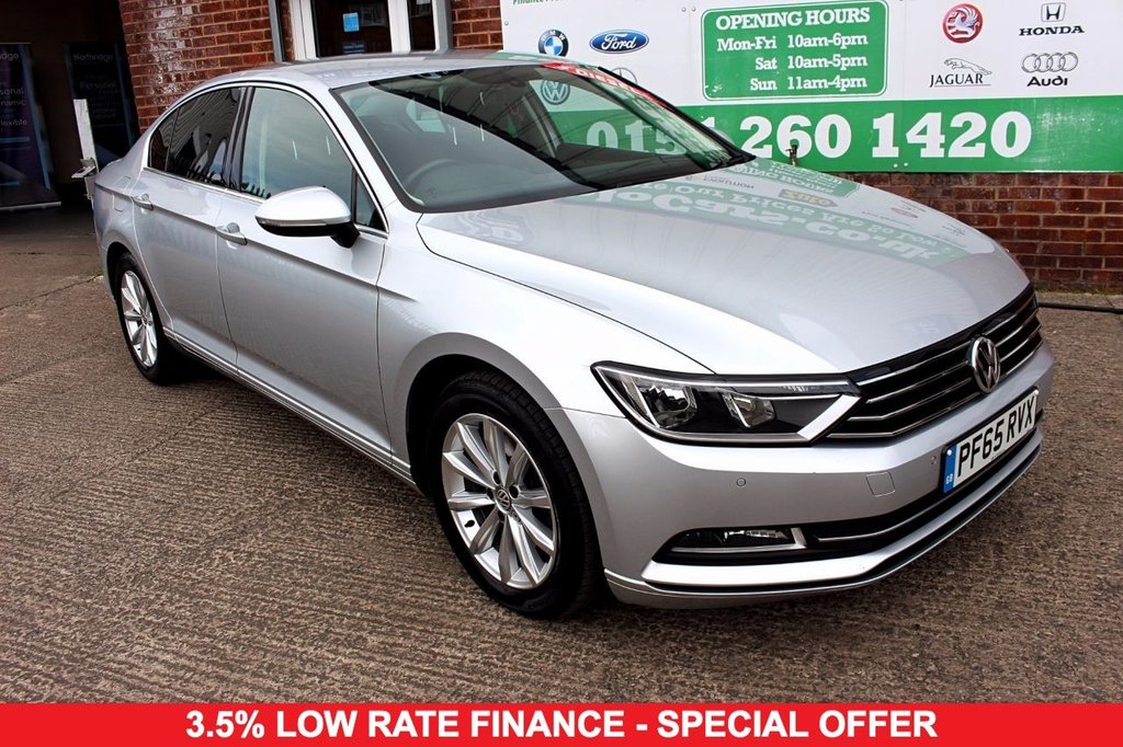 2016 65 VOLKSWAGEN PASSAT 1.6 SE BUSINESS TDI BLUEMOTION TECHNOLOGY 4d 119 BHP