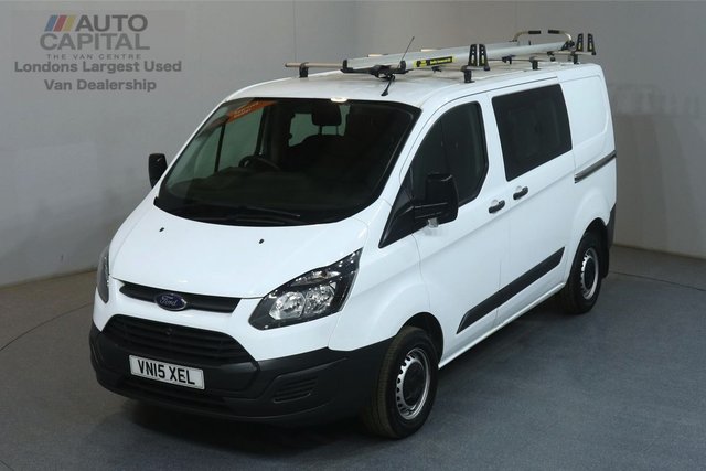 2015 15 FORD TRANSIT CUSTOM 2.2 290 L1H1 SWB 99 BHP 6 SEATER COMBI VAN