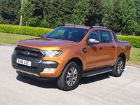 USED 2016 16 FORD RANGER 3.2 WILDTRAK 4X4 DCB TDCI 1d AUTO 197 BHP FULL FORD MAIN DEALER  HISTORY !!
