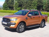USED 2016 16 FORD RANGER 3.2 WILDTRAK 4X4 DCB TDCI 1d AUTO 197 BHP FULL FORD MAIN DEALER  HISTORY !!