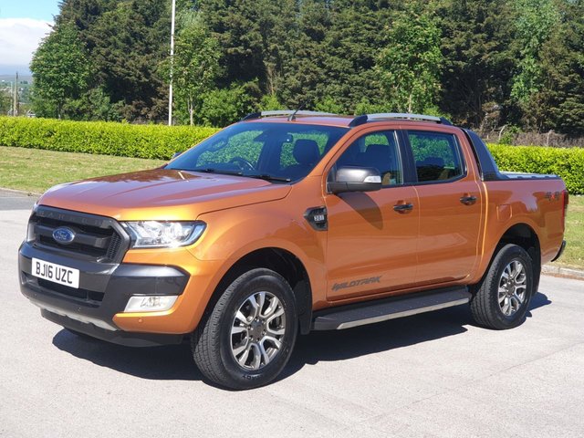 2016 16 Ford Ranger 3.2 WILDTRAK 4X4 DCB TDCI 1d AUTO 197 BHP