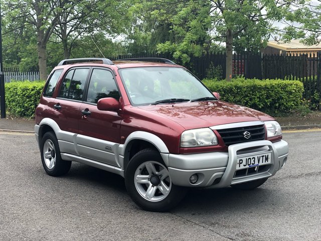 2003 03 Suzuki Grand Vitara 2.0 16V 5d 127 BHP