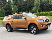 USED 2016 16 NISSAN NP300 NAVARA 2.3 DCI TEKNA 4X4 SHR DCB 1d 190 BHP SAT NAV + SUNROOF + CAMERA + CANOPY