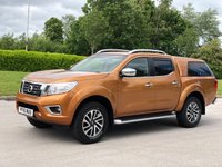 USED 2016 16 NISSAN NP300 NAVARA 2.3 DCI TEKNA 4X4 SHR DCB 1d 190 BHP SAT NAV + SUNROOF + CAMERA + CANOPY