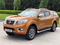 USED 2016 16 NISSAN NP300 NAVARA 2.3 DCI TEKNA 4X4 SHR DCB 1d 190 BHP SAT NAV + SUNROOF + CAMERA + CANOPY