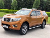 USED 2016 16 NISSAN NP300 NAVARA 2.3 DCI TEKNA 4X4 SHR DCB 1d 190 BHP SAT NAV + SUNROOF + CAMERA + CANOPY