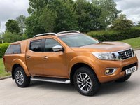 USED 2016 16 NISSAN NP300 NAVARA 2.3 DCI TEKNA 4X4 SHR DCB 1d 190 BHP SAT NAV + SUNROOF + CAMERA + CANOPY