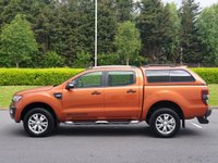 USED 2015 65 FORD RANGER 3.2 WILDTRAK 4X4 DCB TDCI 1d AUTO 197 BHP LOW MILES , SAT NAV , R, CAMERA