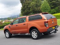 USED 2015 65 FORD RANGER 3.2 WILDTRAK 4X4 DCB TDCI 1d AUTO 197 BHP LOW MILES , SAT NAV , R, CAMERA
