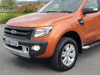 USED 2015 65 FORD RANGER 3.2 WILDTRAK 4X4 DCB TDCI 1d AUTO 197 BHP LOW MILES , SAT NAV , R, CAMERA