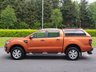 USED 2015 65 FORD RANGER 3.2 WILDTRAK 4X4 DCB TDCI 1d AUTO 197 BHP LOW MILES , SAT NAV , R, CAMERA