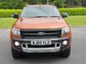 USED 2015 65 FORD RANGER 3.2 WILDTRAK 4X4 DCB TDCI 1d AUTO 197 BHP LOW MILES , SAT NAV , R, CAMERA