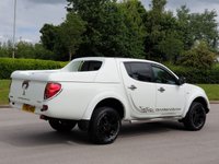 USED 2010 60 MITSUBISHI L200 2.5 DI-D 4X4 BARBARIAN LB DCB 1d AUTO 175 BHP SAT NAV + LEATHER + SPORT BACK TOP