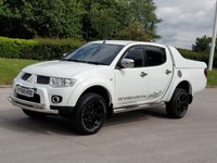 USED 2010 60 MITSUBISHI L200 2.5 DI-D 4X4 BARBARIAN LB DCB 1d AUTO 175 BHP SAT NAV + LEATHER + SPORT BACK TOP